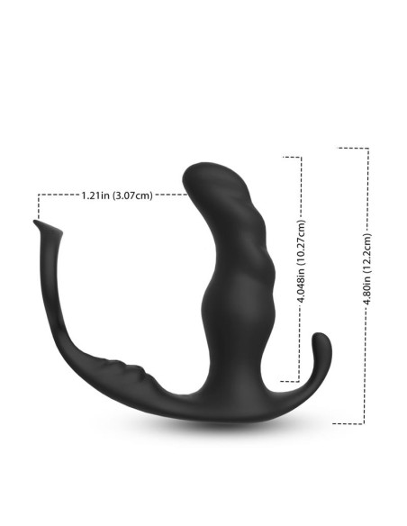 Masajeador Prostatico y Plus Anal con Vibracion