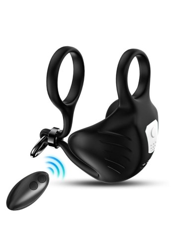 Anillo Vibrador para Pene y Testiculos Ajustable
