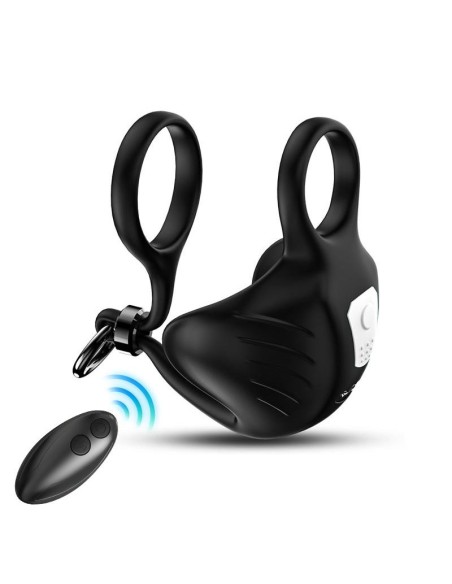 Anillo Vibrador para Pene y Testiculos Ajustable