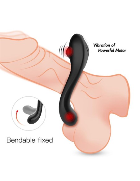 Anillo Vibrador para Pene y Testiculos