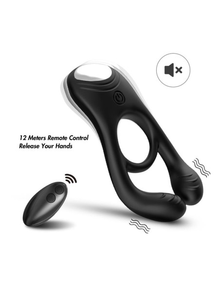 Anillo Vibrador para Pene y Testiculos