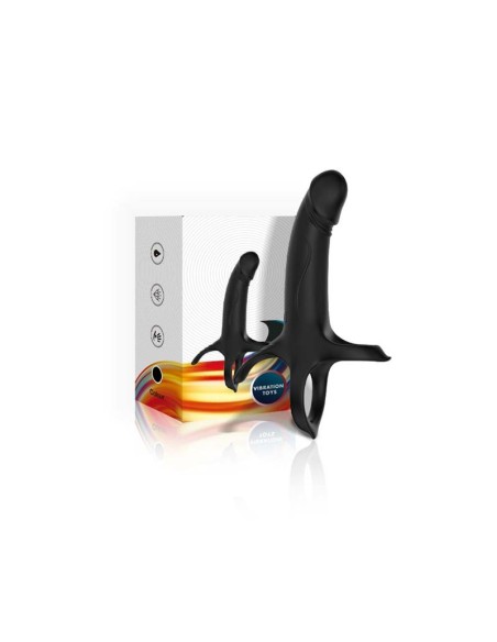 Dildo para Penetracion Doble con Vibracion