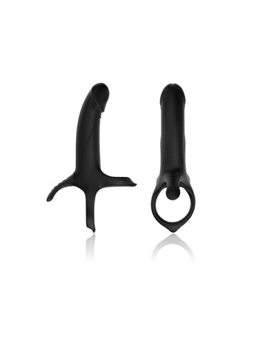 Dildo para Penetracion Doble con Vibracion
