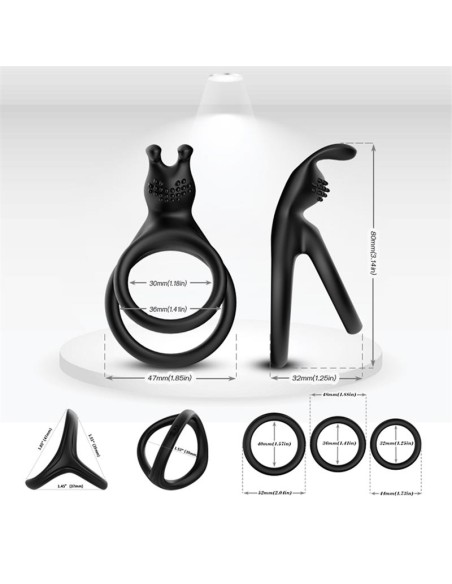 Set de Anillos para el Pene