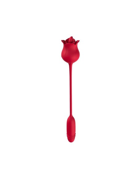 Rosa Vibradora con Licking y Thrusting USB