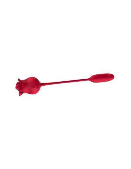 Rosa Vibradora con Licking y Thrusting USB