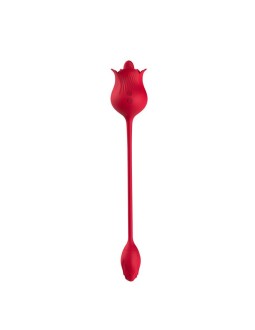 Rosa con Licking y Huevo Vibrador USB 2
