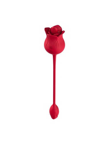 Rosa con Licking y Huevo Vibrador USB