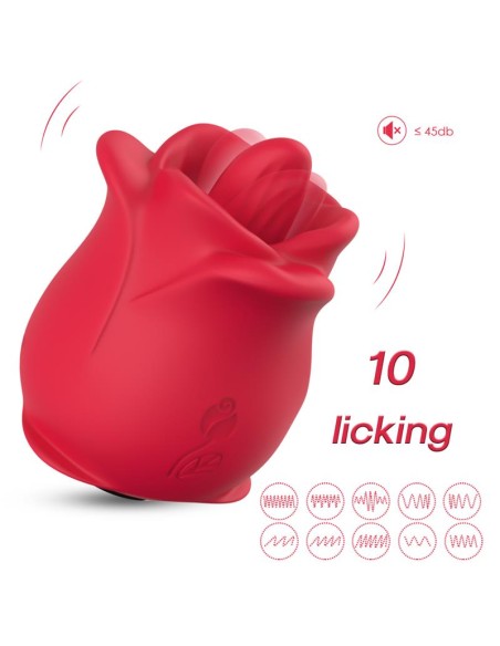 Rosa con Licking y Vibracion USB