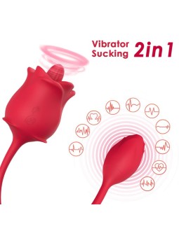 Rosa con Licking y Vibracion USB 2