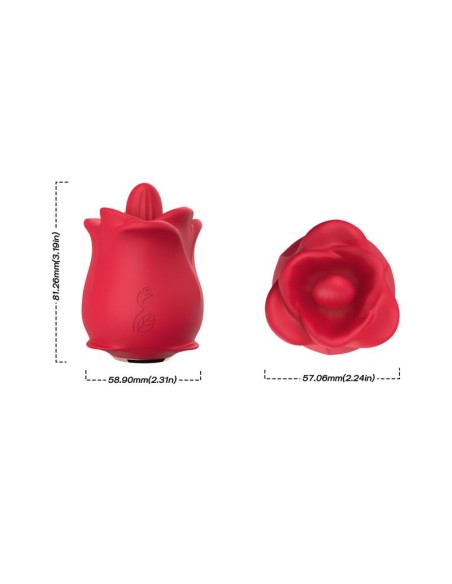 Rosa con Licking y Vibracion USB