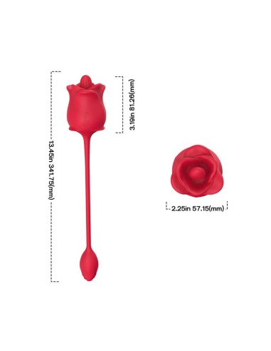 Rosa con Licking y Vibracion USB