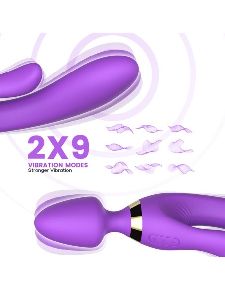 Masajeador y Vibrador Purpura