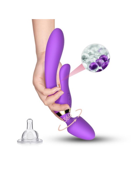 Masajeador y Vibrador Purpura