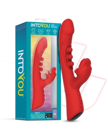 Trixy Vibrador con Tapping y Biting con App