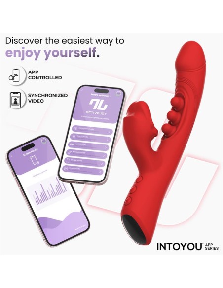 Trixy Vibrador con Tapping y Biting con App