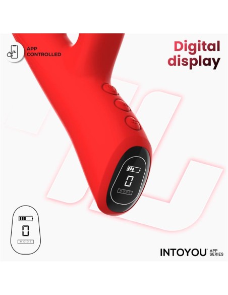 Trixy Vibrador con Tapping y Biting con App