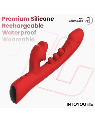 Trixy Vibrador con Tapping y Biting con App