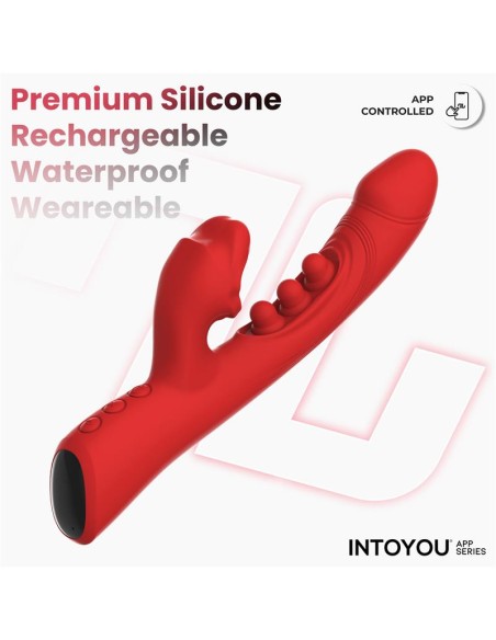 Trixy Vibrador con Tapping y Biting con App