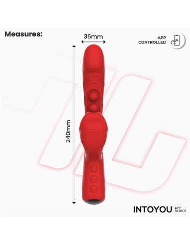 Trixy Vibrador con Tapping y Biting con App