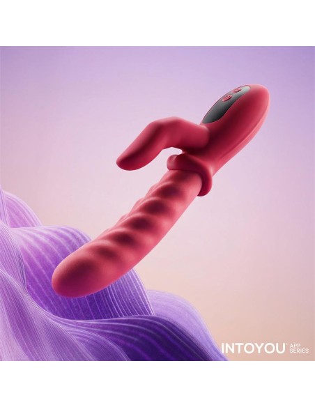 Tingly Vibrador con Finger y Movimiento Waving con APP