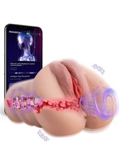 Sora Vagina y Ano con Thrusting Vibracion y APP 154 kg
