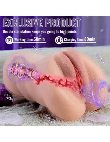 Sora Vagina y Ano con Thrusting Vibracion y APP 154 kg