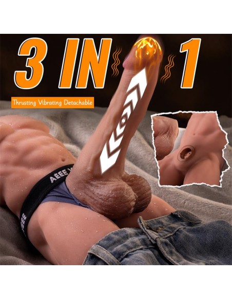 Ely Torso con Dildo Desmontable Thrusting y APP 41 kg