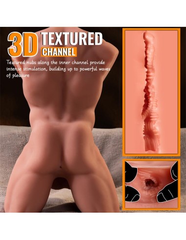 Ely Torso con Dildo Desmontable Thrusting y APP 41 kg
