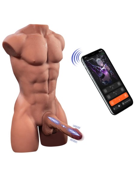 Henry Torso con Dildo Desmontable Thrusting y APP 157 kg