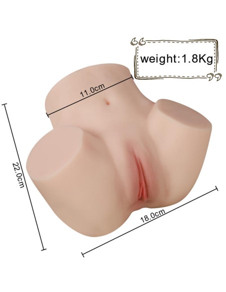 Yasha Semi Torso Realista 18 kg