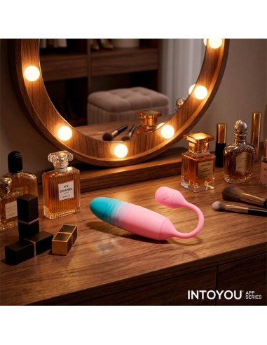 NexEgg Motion Huevo Vibrador con Thrusting App Rosa Turquesa