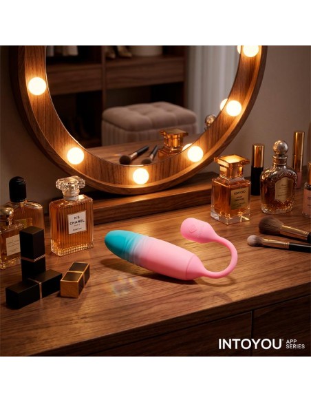 NexEgg Motion Huevo Vibrador con Thrusting App Rosa Turquesa