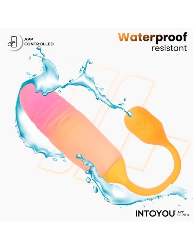 NexEgg Motion Huevo Vibrador con Thrusting App Naranja Rosa