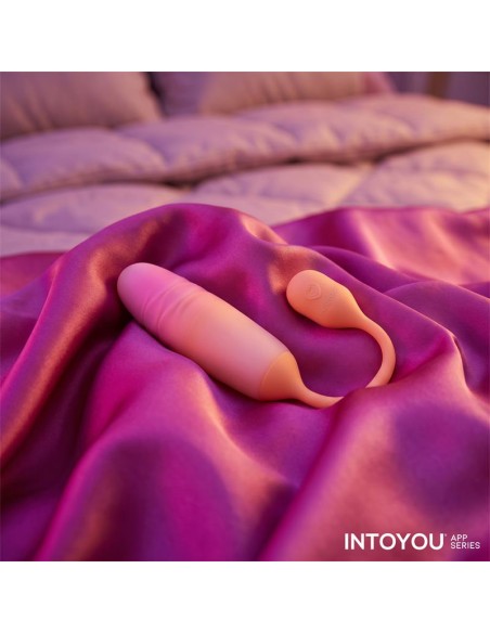 NexEgg Motion Huevo Vibrador con Thrusting App Naranja Rosa