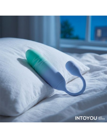 NexEgg Motion Huevo Vibrador con Thrusting App Lila Pistacho