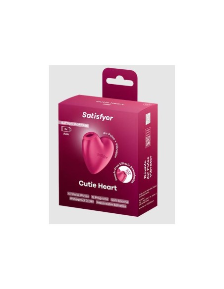 Cutie Heart Succionador de Clitoris Battery Series