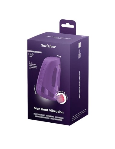 Men Heat Vibration Battery Series Dark Berry
