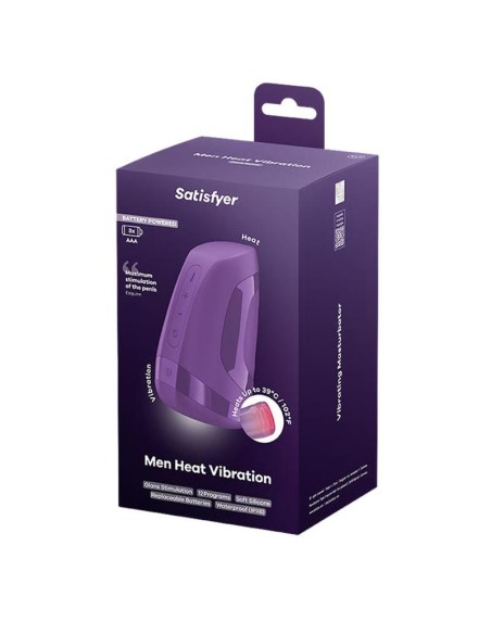 Men Heat Vibration Battery Series Dark Berry