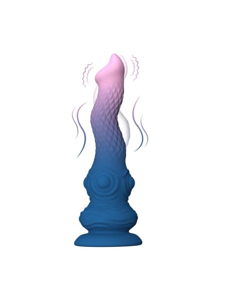 Dildo Fantasia Vibracion Oscilacion y Ventosa 233 cm