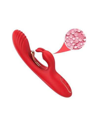 Vibrador Tickler con Rabbit Silicona