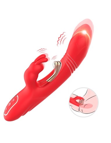 Vibrador Tickler con Rabbit Silicona
