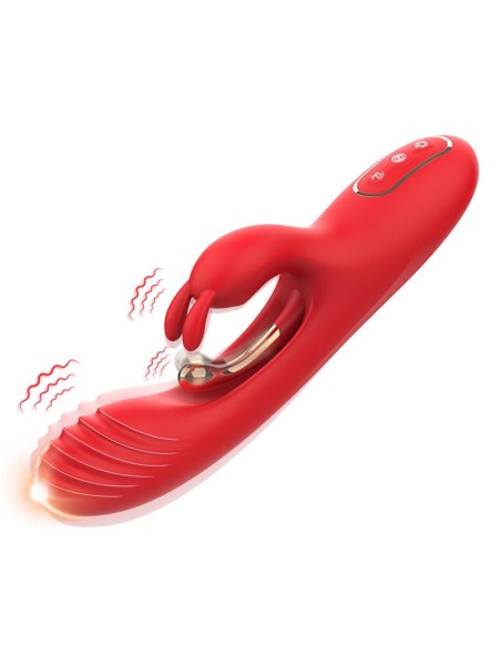 Vibrador Tickler con Rabbit Silicona