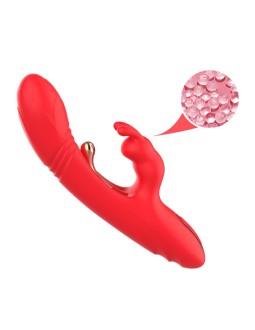 Vibrador Tickler con Thrusting Silicona Liquida 2
