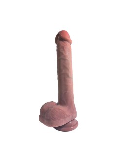Dildo con vibracion Thrusting y Calor 28 cm