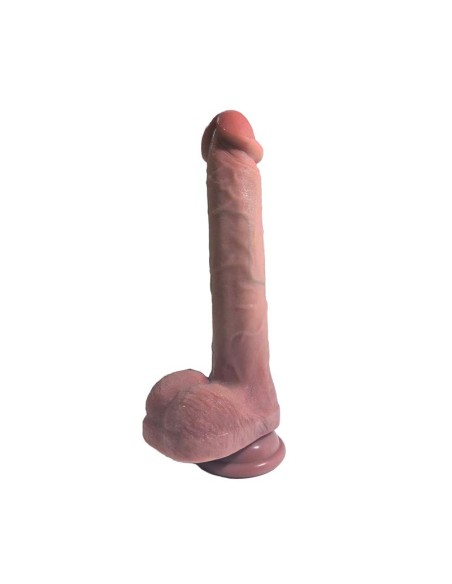 Dildo con vibracion Thrusting y Calor 28 cm
