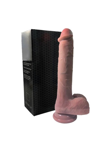 Dildo con vibracion Thrusting y Calor 28 cm