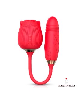 Rosa con Succion con huevo con Thrusting USB 2