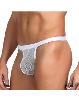 Titan Tanga de Rejilla Talla unica Blanco