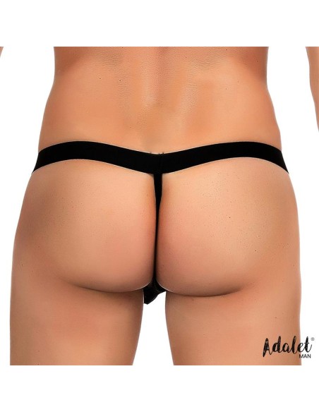 Titan Tanga de Rejilla Talla unica Negro